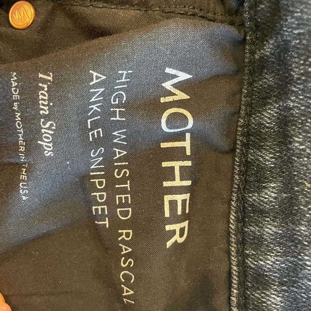 Mother High Waisted Rascal Ankle Snippet - image 3